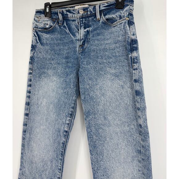 Frame Le High Straight jeans Lombard acid - Picture 5 of 11